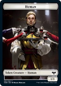 Human Token (001), Innistrad: Crimson Vow