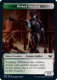 Human Soldier Token, Innistrad: Crimson Vow