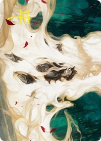 By Invitation Only Art Card (Gold-Stamped Signature), Art Series: Innistrad: Crimson Vow