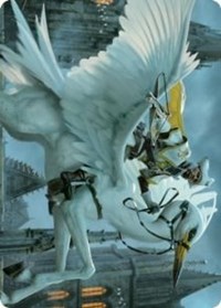 Gryff Rider Art Card, Art Series: Innistrad: Crimson Vow