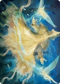 Heron-Blessed Geist Art Card, Art Series: Innistrad: Crimson Vow