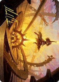 Katilda's Rising Dawn Art Card (Gold-Stamped Signature), Art Series: Innistrad: Crimson Vow