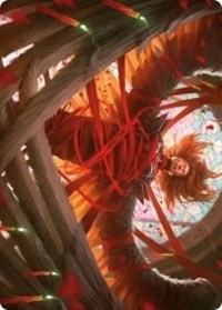Sigarda's Imprisonment Art Card, Art Series: Innistrad: Crimson Vow
