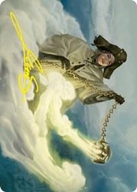 Traveling Minister Art Card (Gold-Stamped Signature), Art Series: Innistrad: Crimson Vow