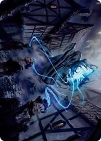 Dreamshackle Geist Art Card, Art Series: Innistrad: Crimson Vow