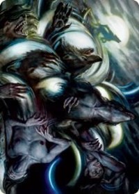 Lunar Rejection Art Card, Art Series: Innistrad: Crimson Vow