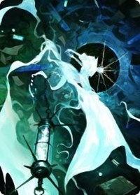 Thirst for Discovery Art Card, Art Series: Innistrad: Crimson Vow