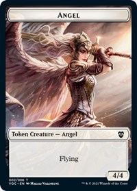 Angel // Clue Double-Sided Token, Commander: Innistrad: Crimson Vow