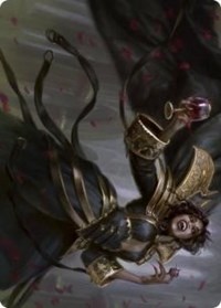 Bloodcrazed Socialite Art Card, Art Series: Innistrad: Crimson Vow