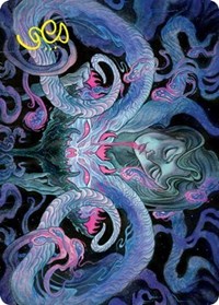 Demonic Bargain Art Card (Gold-Stamped Signature), Art Series: Innistrad: Crimson Vow