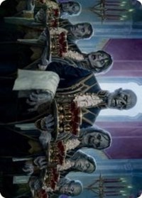 Dying to Serve Art Card, Art Series: Innistrad: Crimson Vow