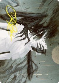 Parasitic Grasp Art Card (Gold-Stamped Signature), Art Series: Innistrad: Crimson Vow