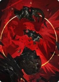 Abrade Art Card, Art Series: Innistrad: Crimson Vow