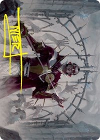 Cemetery Gatekeeper Art Card (Gold-Stamped Signature), Art Series: Innistrad: Crimson Vow