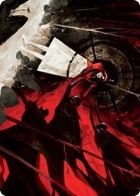Curse of Hospitality Art Card, Art Series: Innistrad: Crimson Vow