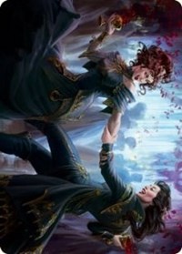 Falkenrath Celebrants (43/81) Art Card, Art Series: Innistrad: Crimson Vow