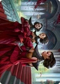 Olivia's Attendants Art Card, Art Series: Innistrad: Crimson Vow