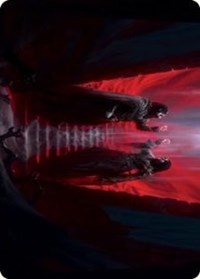 Vampires' Vengeance Art Card, Art Series: Innistrad: Crimson Vow