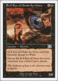 Evil Eye of Orms-by-Gore, Classic Sixth Edition