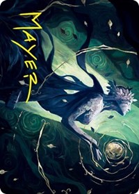 Nature's Embrace Art Card (Gold-Stamped Signature), Art Series: Innistrad: Crimson Vow
