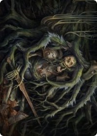 Retrieve Art Card, Art Series: Innistrad: Crimson Vow