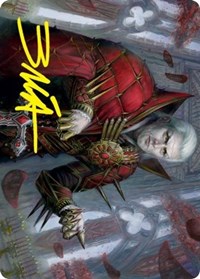 Edgar, Charmed Groom (59/81) Art Card (Gold-Stamped Signature), Art Series: Innistrad: Crimson Vow