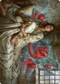 Eruth, Tormented Prophet Art Card, Art Series: Innistrad: Crimson Vow