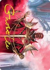 Markov Purifier Art Card (Gold-Stamped Signature), Art Series: Innistrad: Crimson Vow