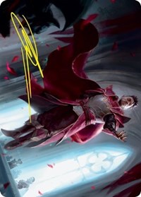 Markov Waltzer Art Card (Gold-Stamped Signature), Art Series: Innistrad: Crimson Vow