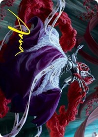 Olivia, Crimson Bride Art Card (Gold-Stamped Signature), Art Series: Innistrad: Crimson Vow