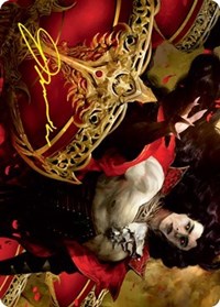 Bloodvial Purveyor Art Card (Gold-Stamped Signature), Art Series: Innistrad: Crimson Vow