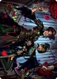 Falkenrath Celebrants (73/81) Art Card, Art Series: Innistrad: Crimson Vow