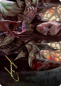 Voldaren Epicure (74/81) Art Card (Gold-Stamped Signature), Art Series: Innistrad: Crimson Vow