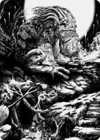 Grolnok, the Omnivore Art Card, Art Series: Innistrad: Crimson Vow