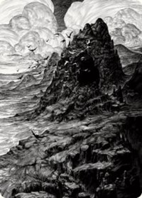 Mountain Art Card, Art Series: Innistrad: Crimson Vow