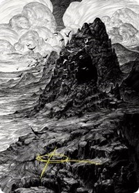 Mountain Art Card (Gold-Stamped Signature), Art Series: Innistrad: Crimson Vow
