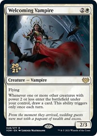 Welcoming Vampire, Prerelease Cards