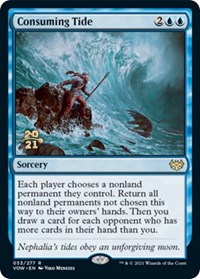 Consuming Tide, Prerelease Cards
