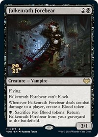 Falkenrath Forebear, Prerelease Cards