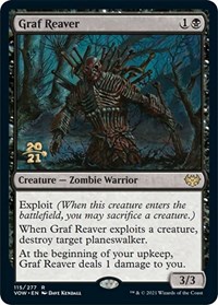 Graf Reaver, Prerelease Cards