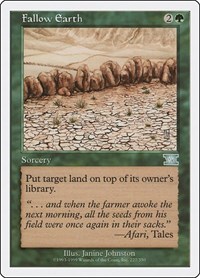 Fallow Earth, Classic Sixth Edition