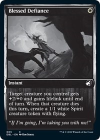 Blessed Defiance, Innistrad: Double Feature