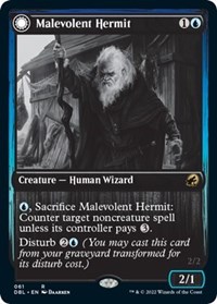 Malevolent Hermit, Innistrad: Double Feature