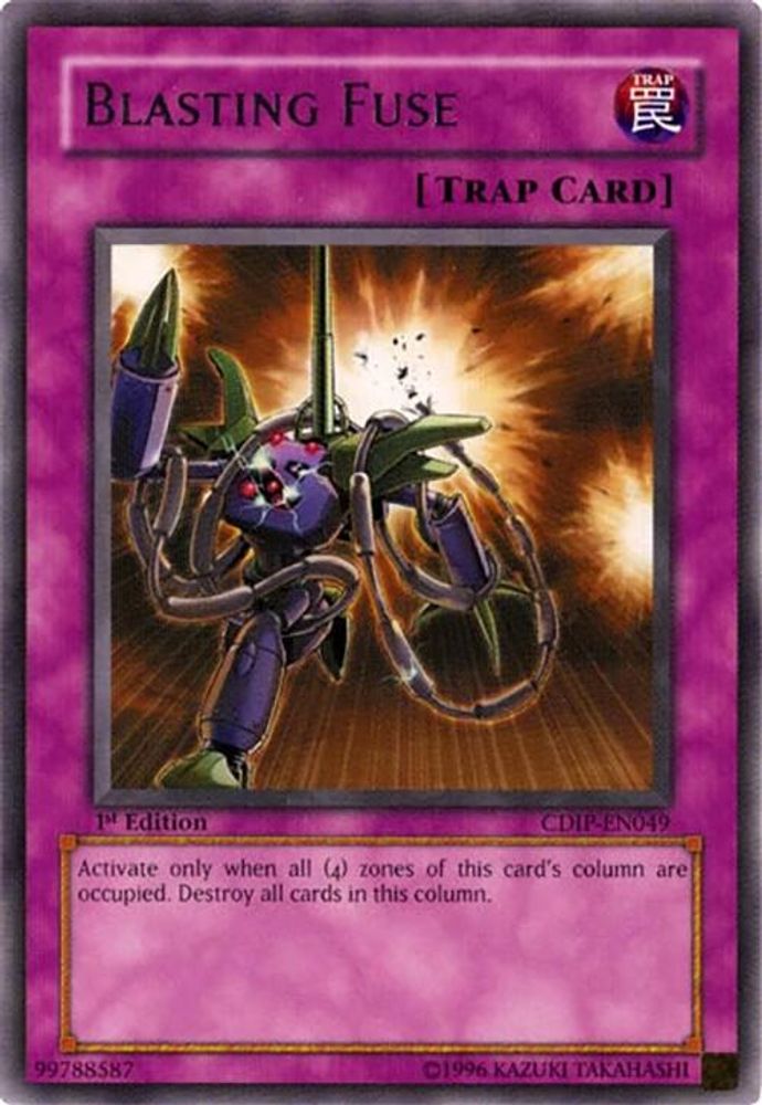 Blasting Fuse, 1st-edition, front