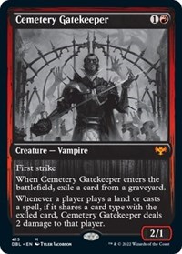 Cemetery Gatekeeper, Innistrad: Double Feature