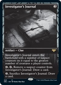 Investigator's Journal, Innistrad: Double Feature
