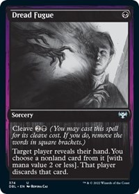Dread Fugue, Innistrad: Double Feature