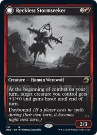 Reckless Stormseeker, Innistrad: Double Feature