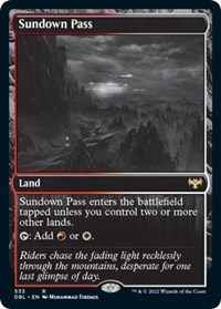 Sundown Pass, Innistrad: Double Feature