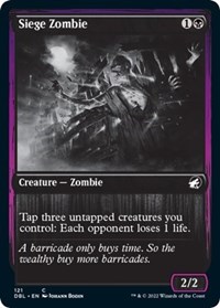 Siege Zombie, Innistrad: Double Feature